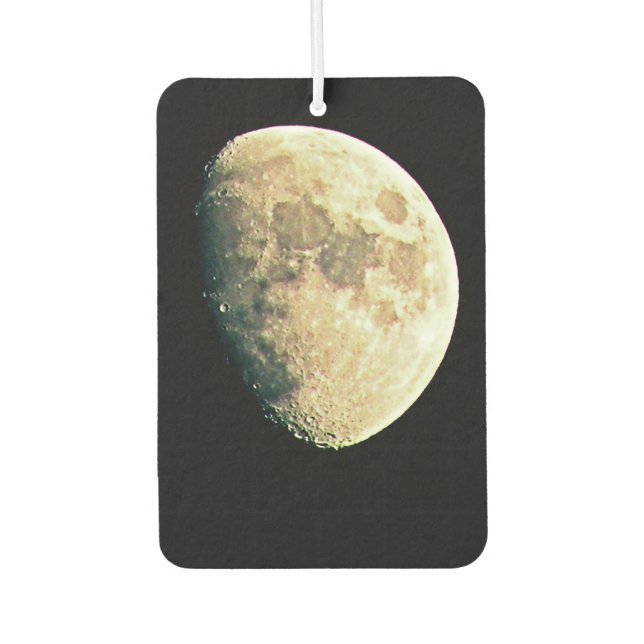 Moon Car Air Freshener (Front)