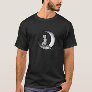 Moon Cat moonchild kitty 3 T-Shirt