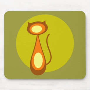 Moon Cat Mouse Mat