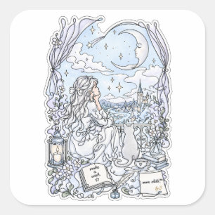 Moon Child™   Celestial Original Character Sticker