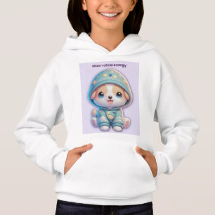 Moon Child Energy Dog Hoodie