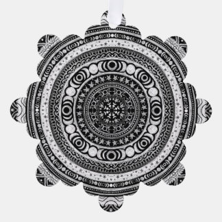 Moon Child Mandala Triple Moon Witch Tree Decoration Card