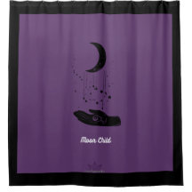 Moon Child Shower Curtain