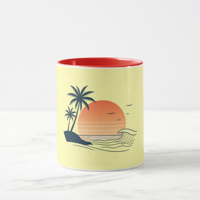 Moon Child Summer Wild 2026 | Boho Astrology  Mug (Center)