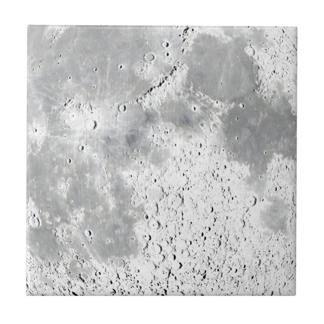 Moon Close-up Texture Tile (Front)
