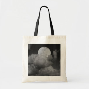 Moon & Clouds Over Kansas Tote Bag