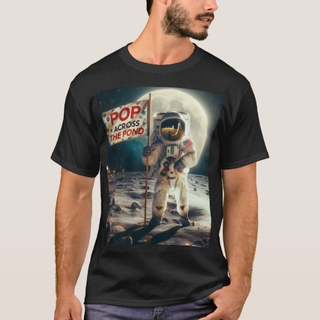 Moon colour design T-Shirt (Front)