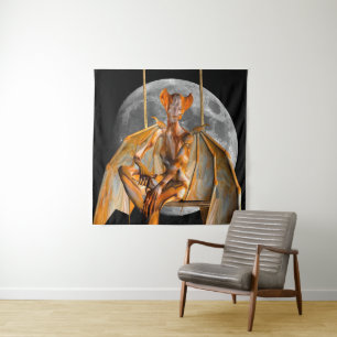 Moon Creature Tapestry