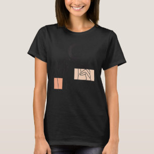 Moon Crystal Power Healing Hands T-Shirt