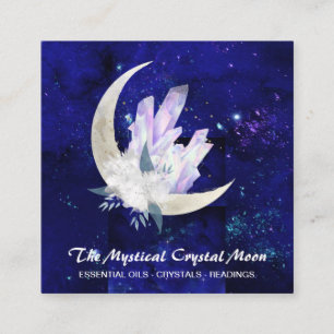*~* Moon Crystals Floral Bouquest Business Card