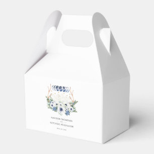 Moon Crystals Flowers Boho Metaphysical Wedding  Favour Box
