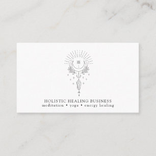 Moon Crystals Holistic Healing  Business Card