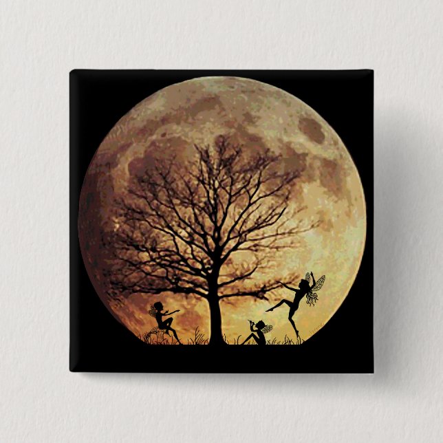 Moon Dance 15 Cm Square Badge (Front)