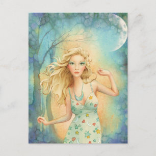 "Moon Dance" By Scot Howden Postcard