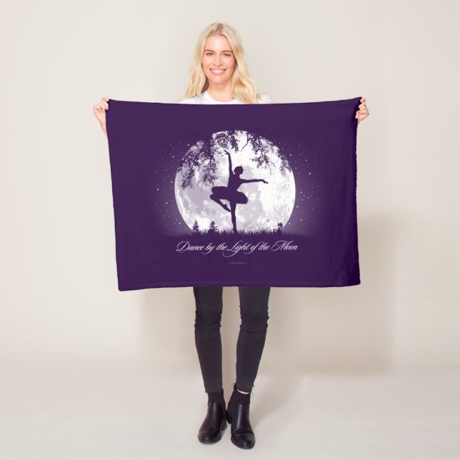 Moon Dance Fleece Blanket (In Situ)