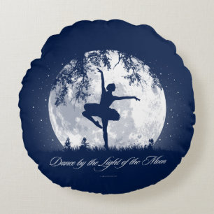 Moon Dance Round Pillow