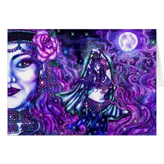 Moon Dancer Greeting Card