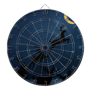 Moon deer dartboard