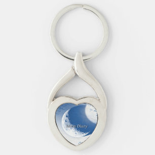 Moon Diary Key Ring