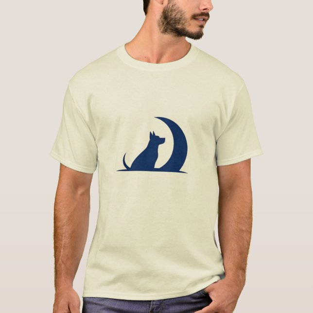 moon dog T-Shirt (Front)
