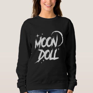 Moon Doll Harajuku Gothic Alt Grunge Egirl Eboy Em Sweatshirt