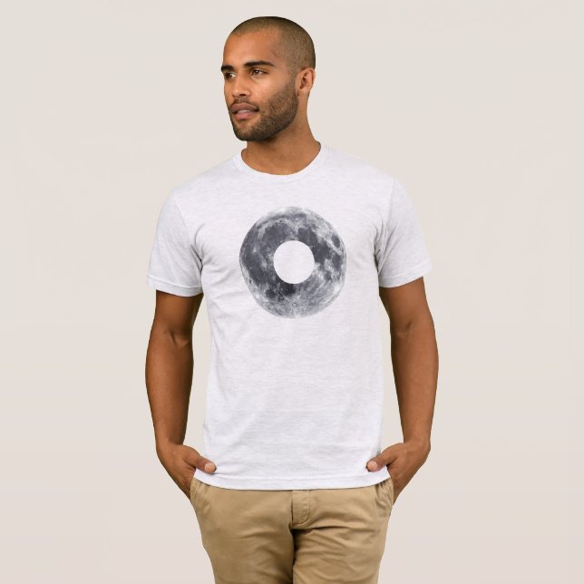 Moon Doughnut   T-Shirt (Front Full)