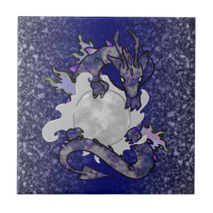 Moon Dragon Tile