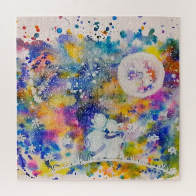 Moon Dream Puzzle Friends (Vertical)