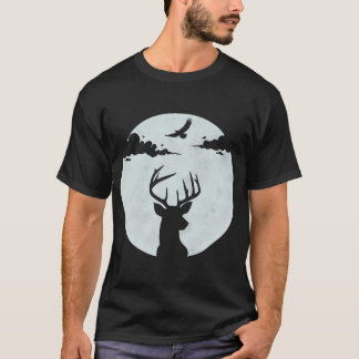 Moon, eagle, deer T-Shirt