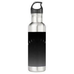 Moon eclipse phase  710 ml water bottle