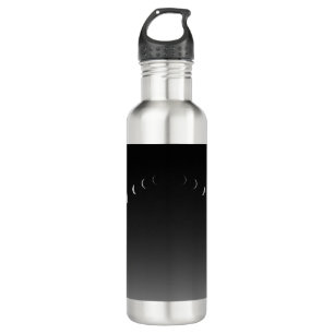 Moon eclipse phase  710 ml water bottle