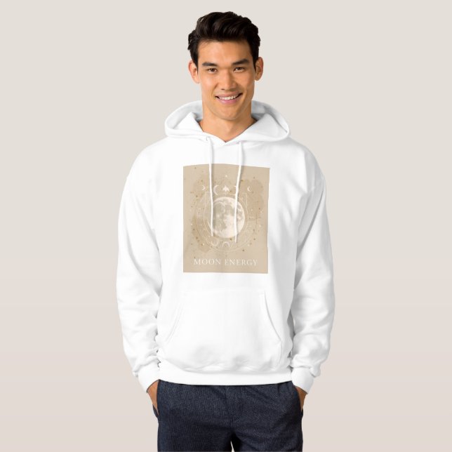 Moon Energy – Boho Astro Hoodie (Front Full)
