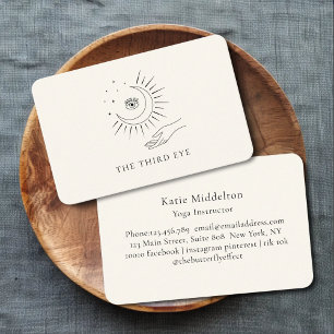 Moon Eye Yoga Reiki Wellness  Business Card