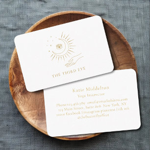 Moon Eye Yoga Reiki Wellness Business Card