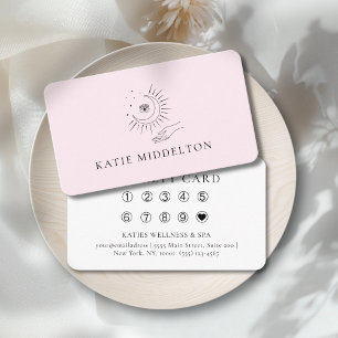Moon Eye Yoga Reiki Wellness Salon 10 Loyalty Card