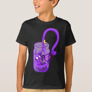 Moon Face Cat Nap - Cute Cat  T-Shirt