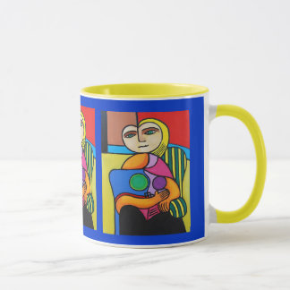Moon Face Coffee Mug