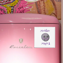 Moon Face purple ribbon lupus