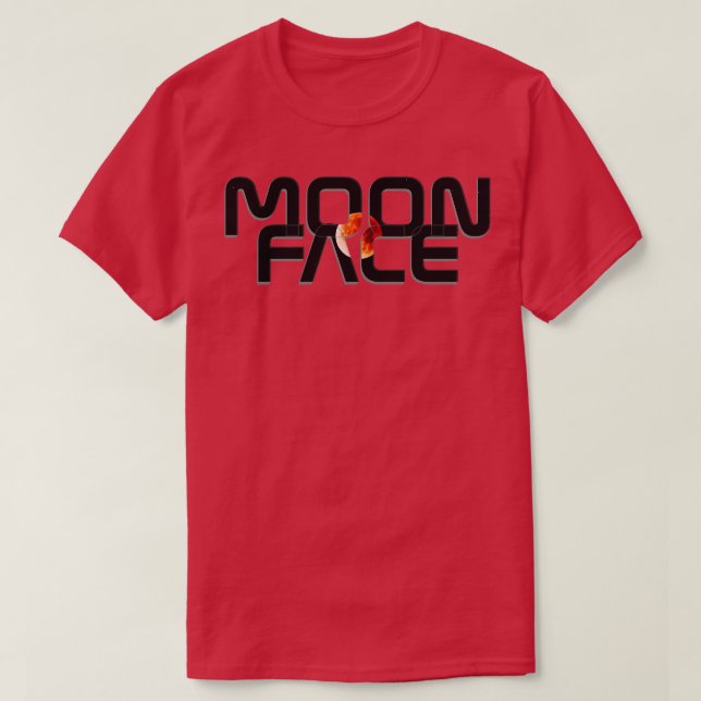 MOON FACE T-Shirt (Design Front)