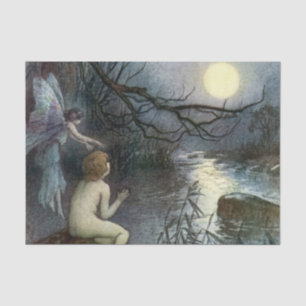 ”Moon Fairy” by Warwick Goble Tissue Paper