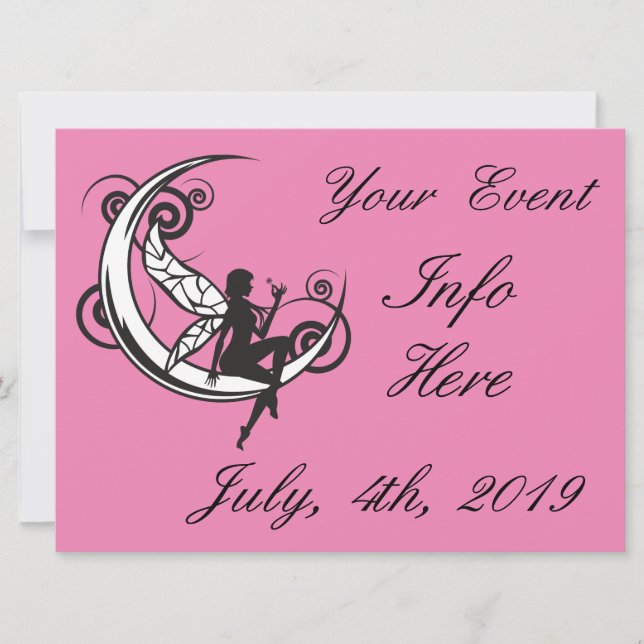 Moon Fairy Silhouette Thunder_Cove (Front)