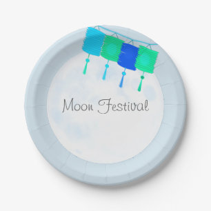 Moon Festival Chinese Autumn Festival Paper Plate