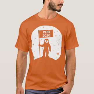 Moon Flag PHD 2020 Graduation Quotes 1 T-Shirt