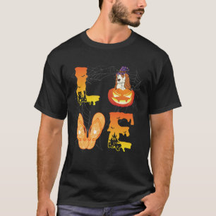Moon Flip Flop Spider Pumpkin Cocker Spaniel LOVE T-Shirt