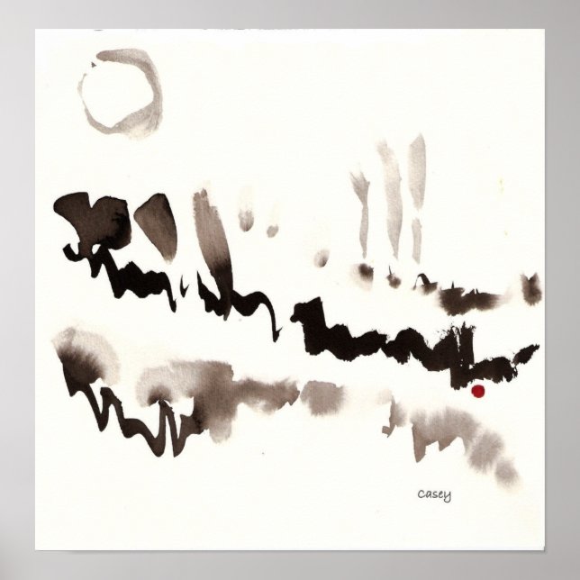 Moon Forest Art Print (Front)