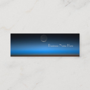 Moon From Space Bookmark Business Cards