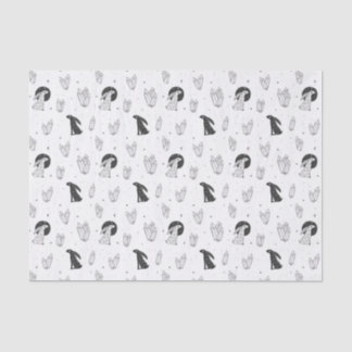 Moon Gazing Hare Tissue Paper