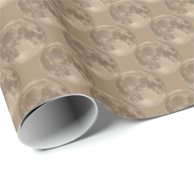 Moon Gift Paper Customise Full Moon Wrapping Paper (Roll Corner)