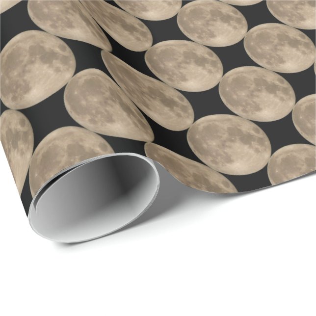 Moon Gift Paper Customise Full Moon Wrapping Paper (Roll Corner)