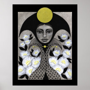 Moon Goddess Archival Print (Matte)